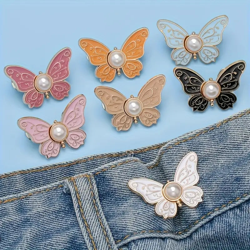 Set 6 Nasturi Reglabili Pentru Blugi, Cămăși, Rochii etc – Eleganță și Practicitate în Fiecare Ținută