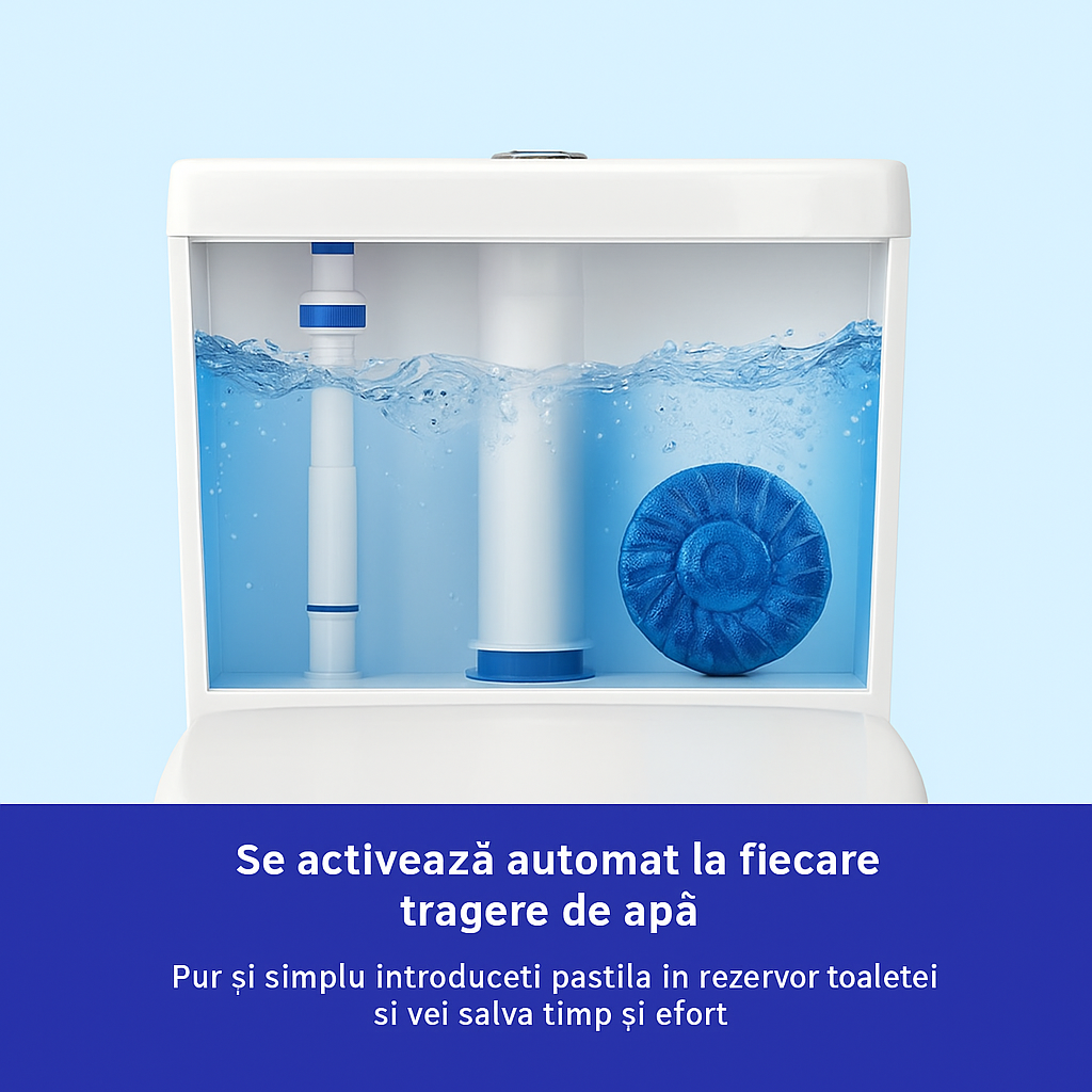 🚽Set 3 Capsule pentru Rezervor WC – Curățenie și Prospețime la Fiecare Utilizare ✨