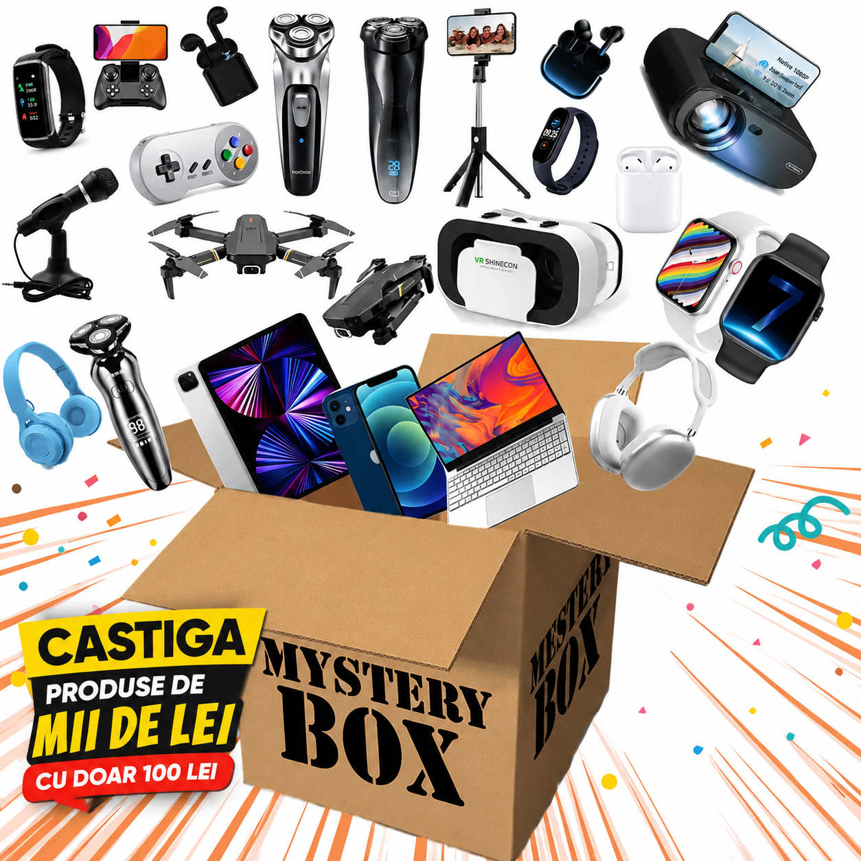 CUTIA SECRETA CU PRODUSE SURPRIZA