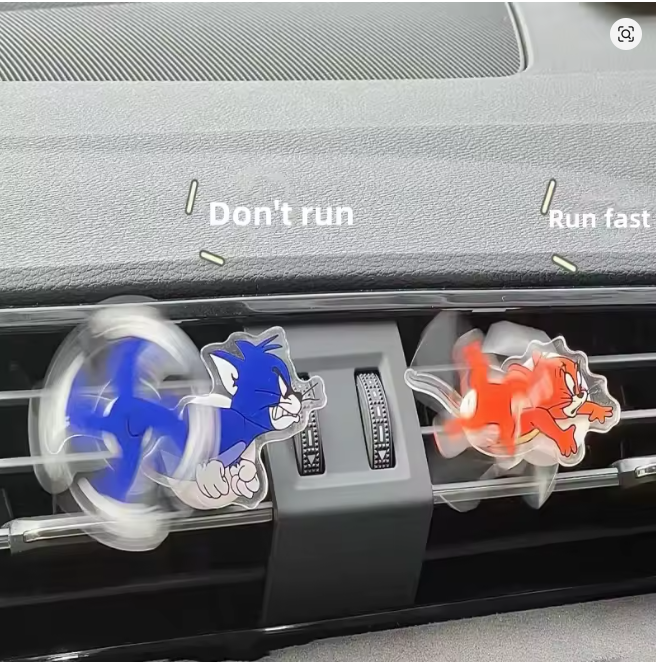 🚗Set Odorizante Auto Tom & Jerry – Distracție și Prospețime la Fiecare Drum! ( Parfumurile Incluse )