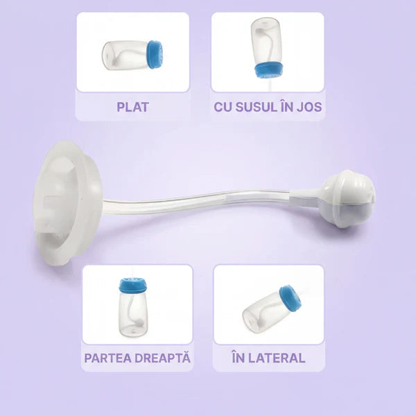 1+1 GRATIS SET Biberon Anti-Colici cu Sistem Anti-Aer – Reduce Gazele, Colicii și Disconfortul