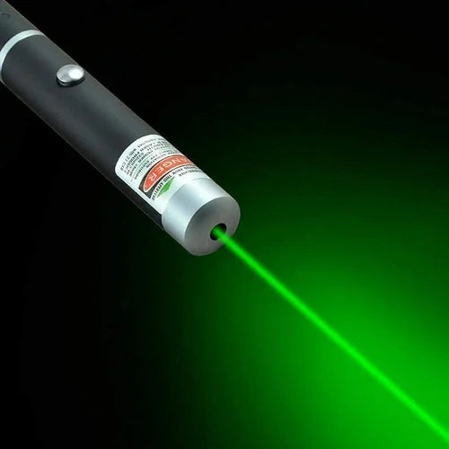 Laser Pointer Verde Multifuncțional – Puternic, cu Efecte Luminoase