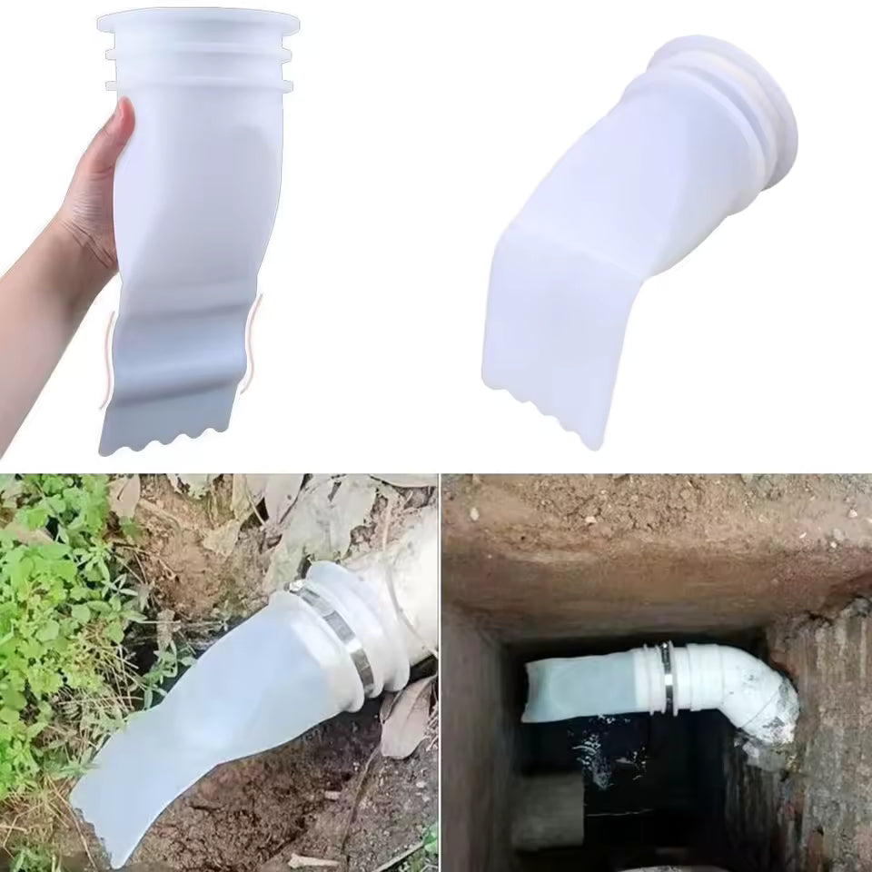 Supapa flexibila din silicon, cu autoinchidere - pentru fosă septică, canalizare, etc.
