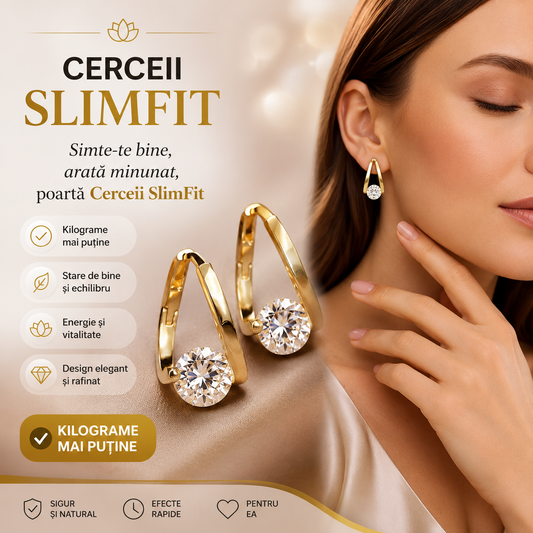 Cerceii SlimFit - Simte-te bine, arată minunat, poartă Cerceii SlimFit