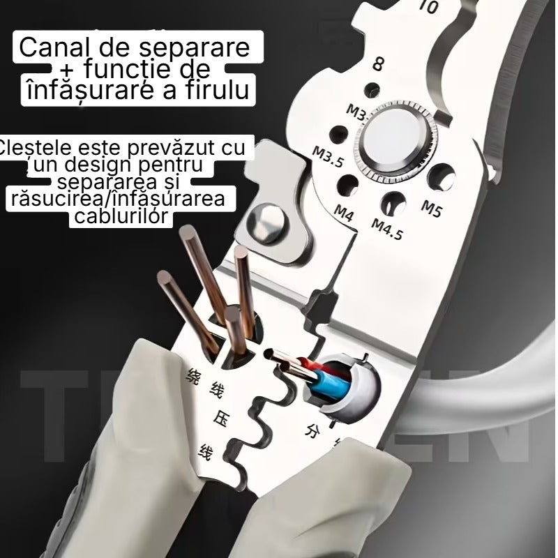 Cleste Multifunctional 12 in 1 - O unealta cat o trusa intreaga