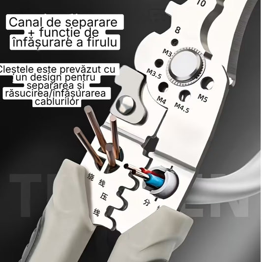 Cleste Multifunctional 12 in 1 - O unealta cat o trusa intreaga