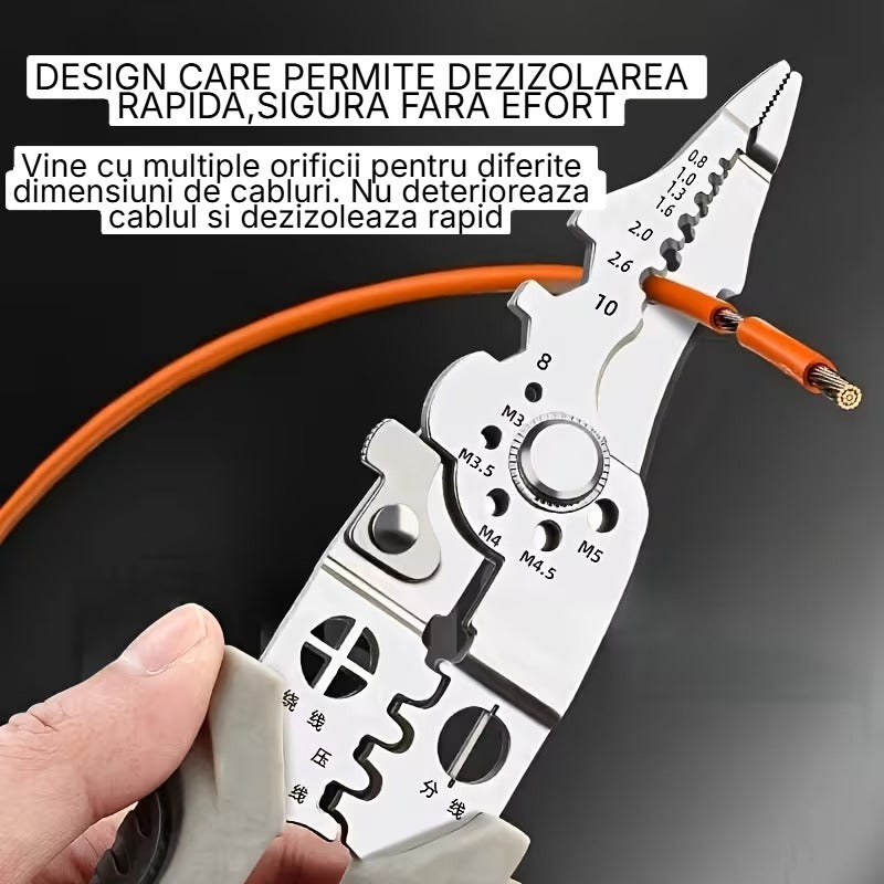 Cleste Multifunctional 12 in 1 - O unealta cat o trusa intreaga