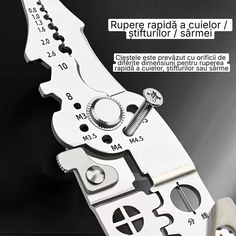 Cleste Multifunctional 12 in 1 - O unealta cat o trusa intreaga