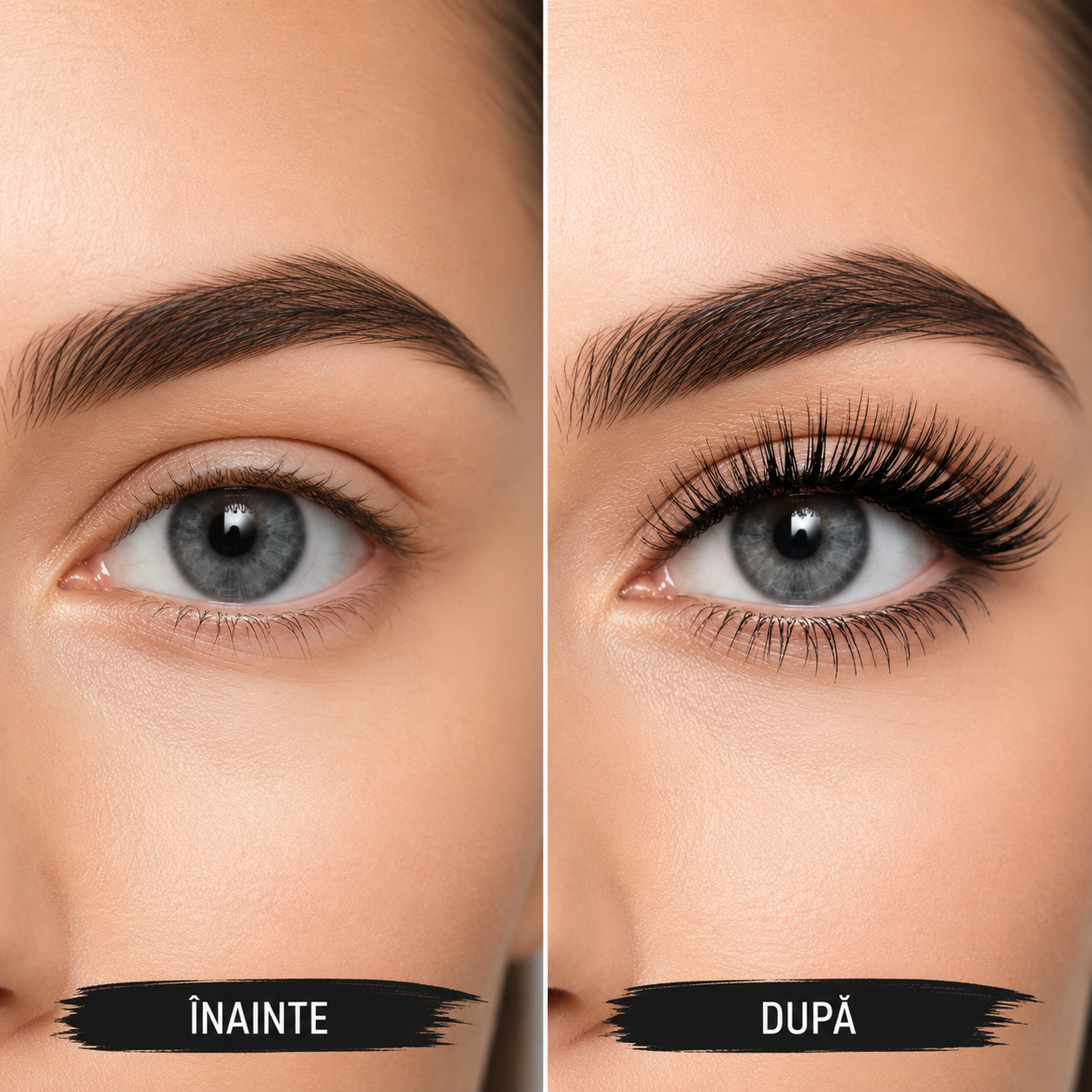 Mascara Premium — Gene Mai Lungi, Mai Voluminoase, Curbate și Rezistente, Fără să Se Întindă