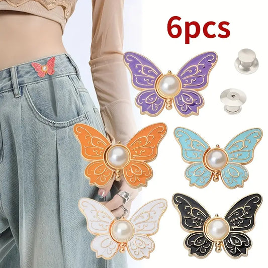 Set 6 Nasturi Reglabili Pentru Blugi, Cămăși, Rochii etc – Eleganță și Practicitate în Fiecare Ținută