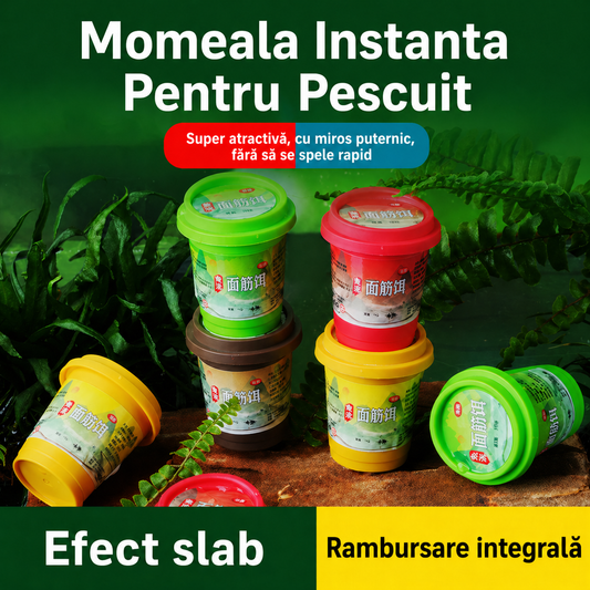 Set 3 Momeli Rapide pentru Balti sau Râu, Consistență groasă, 3 Arome Intense