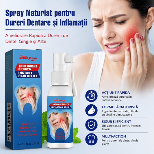 Spray Naturist pentru Dureri Dentare, Carii si Inflamatii