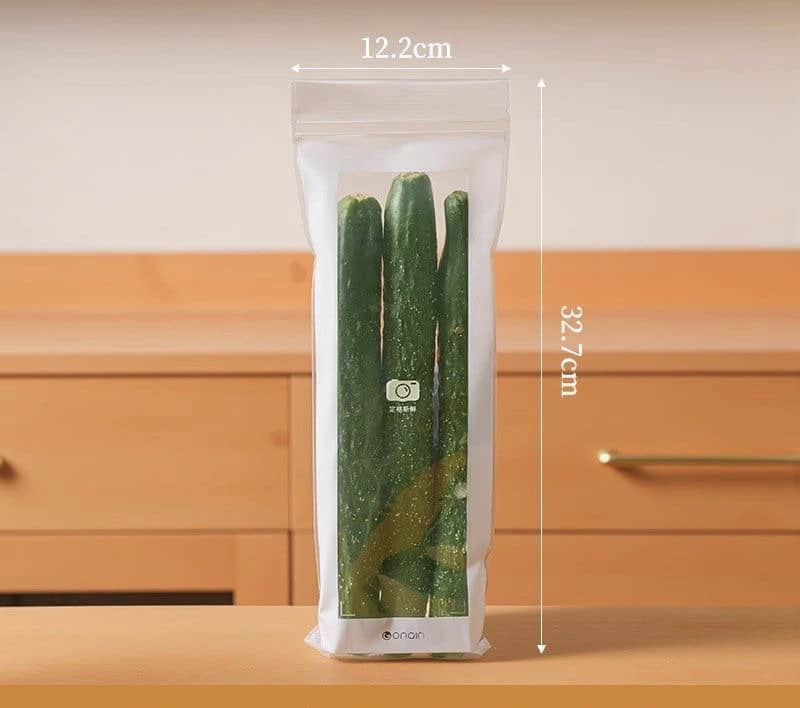 Set 15 Pungi Reutilizabile cu Închidere Ermetică – Păstrează Alimentele Proaspete de 3x Mai Mult Timp!