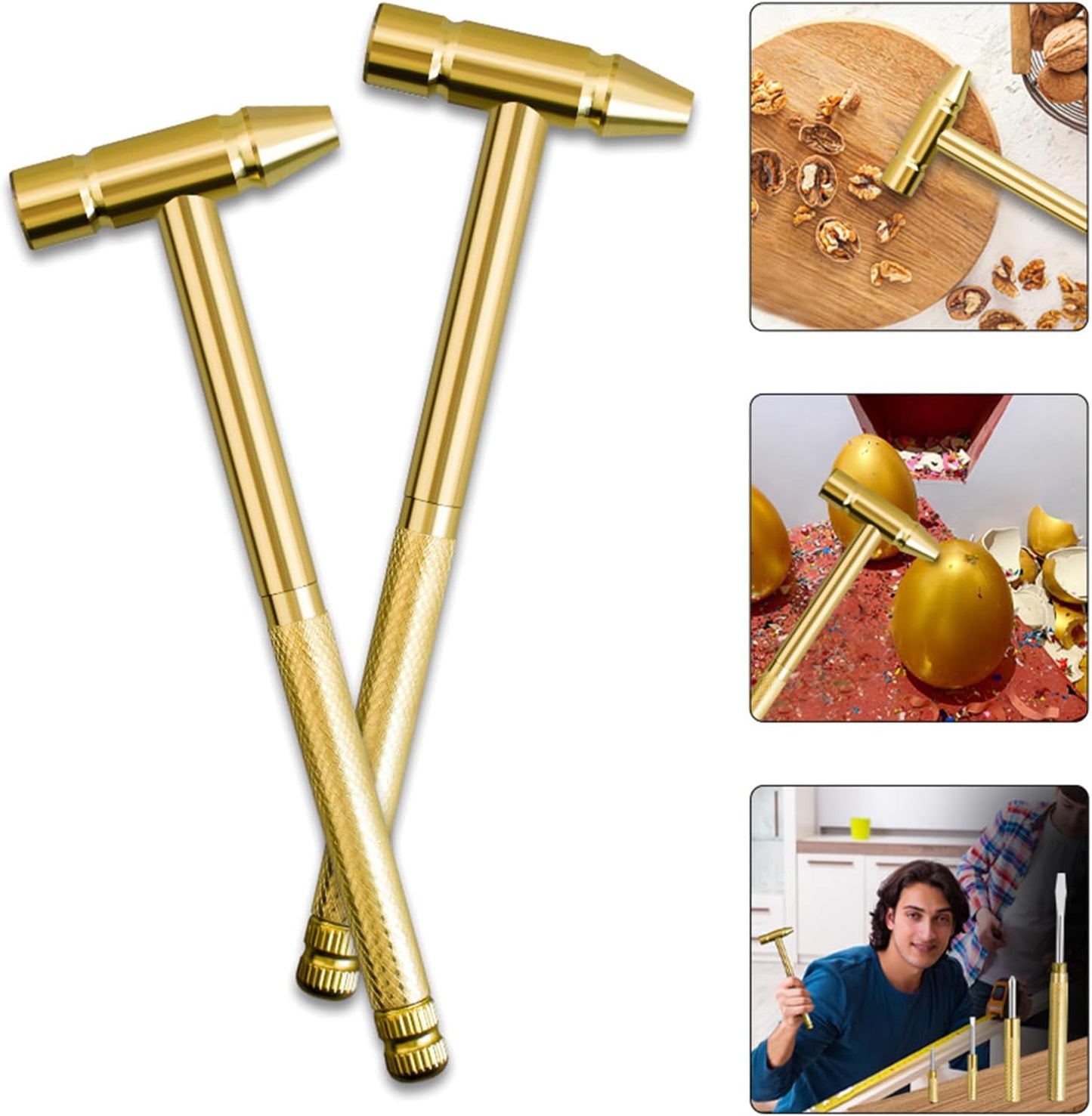 Ciocan Multifuncțional 6 în 1 cu Șurubelnițe Ascunse – Design Compact, Elegant și Extrem de Practic