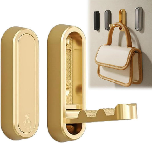 Set 1+1 Gratuit – Cârlig de Perete Pliabil Luxury | Design Elegant & Rezistență Maximă