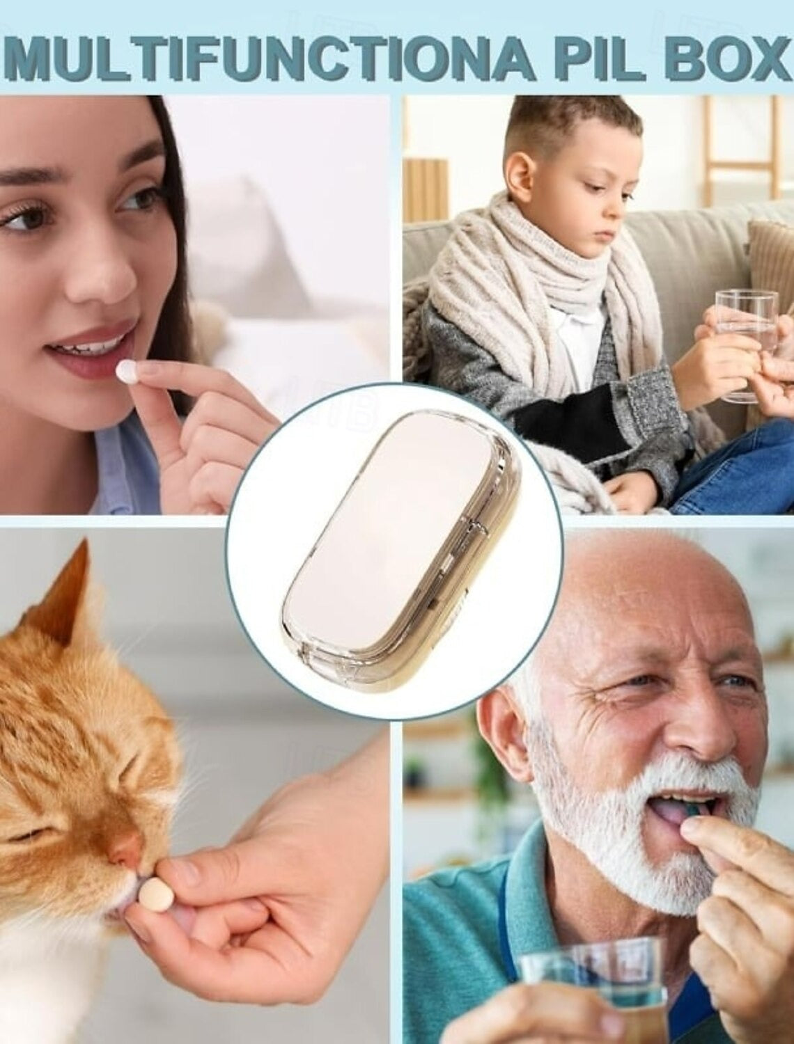 Tocator Multifuncțional de Pastile – Precizie, Siguranță și Confort în Fiecare Doză