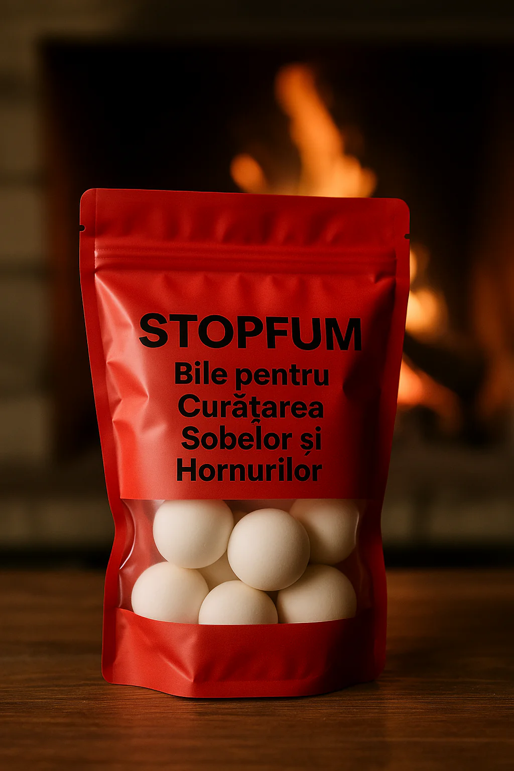 STOPFUM - Bile pentru Curățarea Hornurilor și Sobelor Produs 100% în România