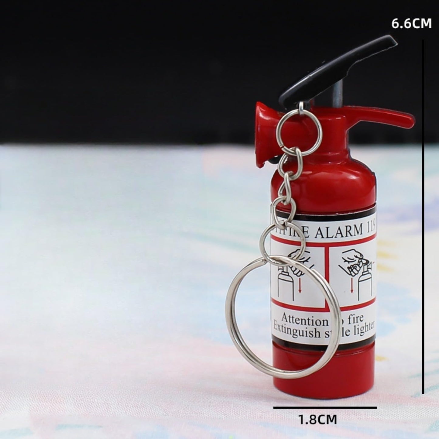 Bricheta Breloc Tip Extintor - mică, dar puternică!