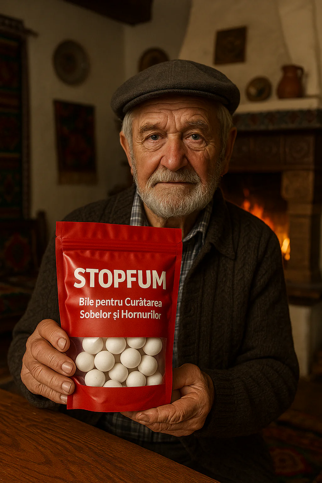 STOPFUM - Bile pentru Curățarea Hornurilor și Sobelor Produs 100% în România