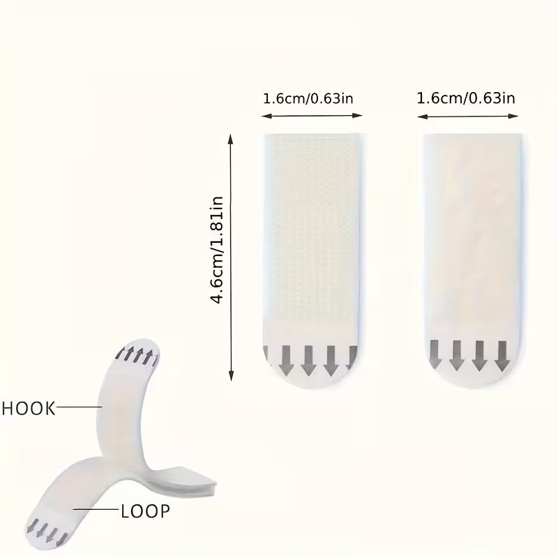 Set 10 Benzi Adezive pentru Agățat Tablouri, Icoane, Prins covoare etc – Fără Găurire, Fără Urme