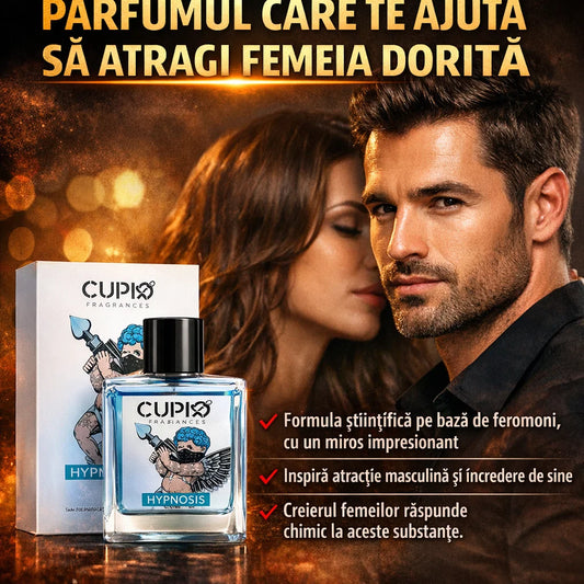 Parfum Cupidon cu Feromoni pentru Bărbați – Atracție, Încredere & Magnetism Masculin 50ml